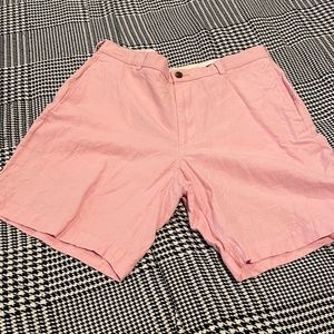 Brooks Brothers Flat Front Linen Shorts